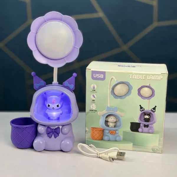 Bunny LED Desk Lamp with Pencil Sharpener & Pen Holder